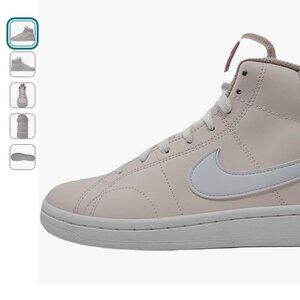 Nike Court Royale 2 Mid Women's Shoes, Light Soft Pink/White, 7 M
